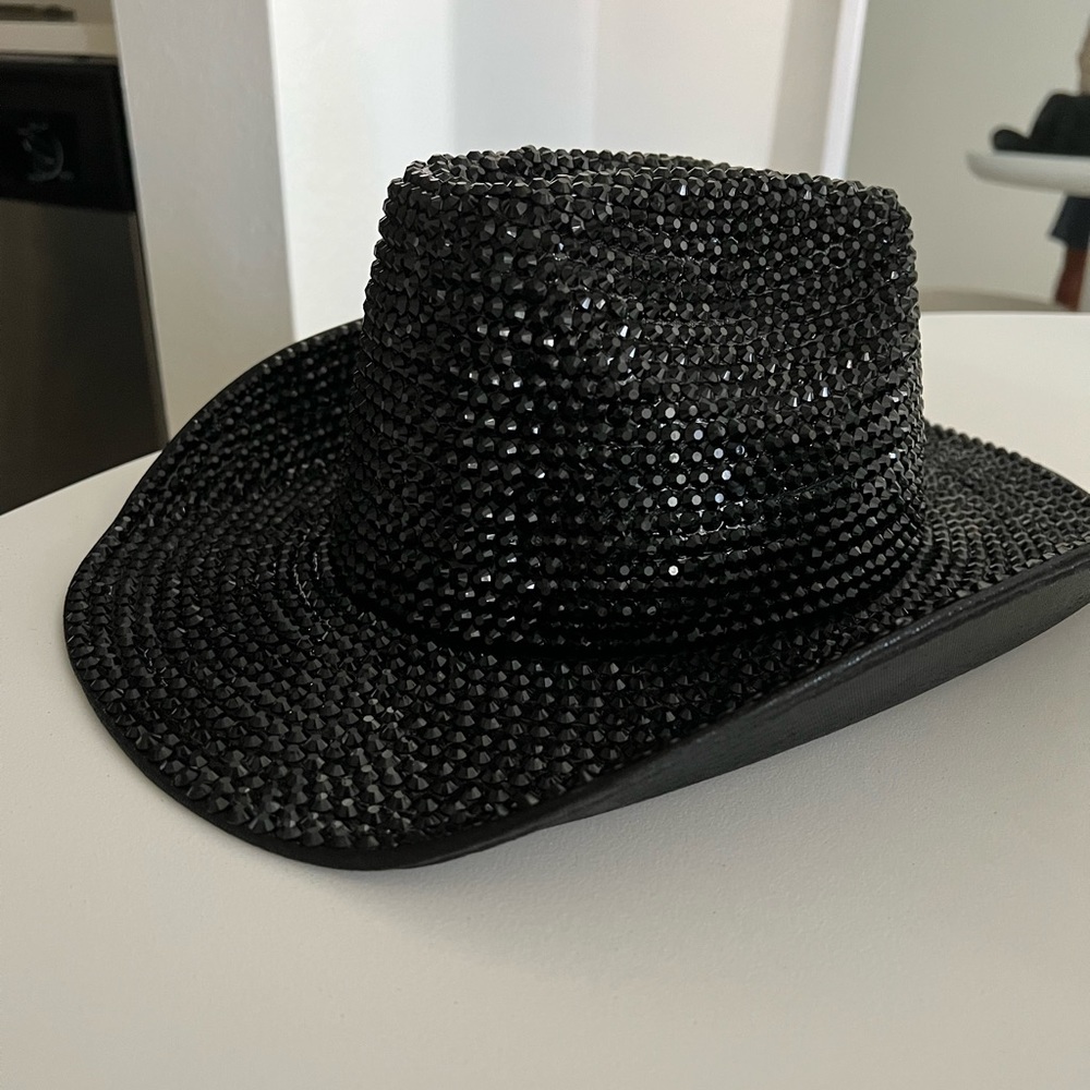 Rhinestone cowboy hat